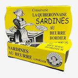 La Quiberonnaise: Sardines in Bordier Butter