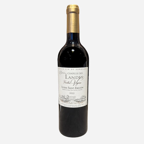 Lussac Saint Emilion: Chateau Chapelle des Landes Cuvee Vieilles Vignes