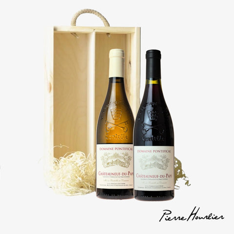 Two Bottle Chateauneuf du Pape Wine Gift Set