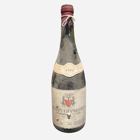 Gevrey Chamberin 1er Cru: Domaine Geantet-Pansiot Le Poissenot 1982