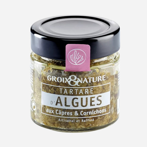 Groix et Nature: Seaweed Tartare with Capers and Gherkins
