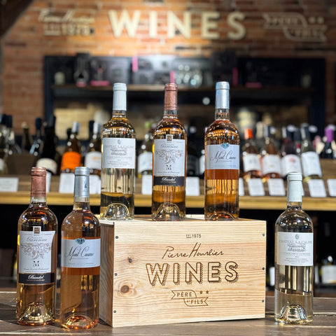 Six Bottle Provence Rose Wine Gift Box Set