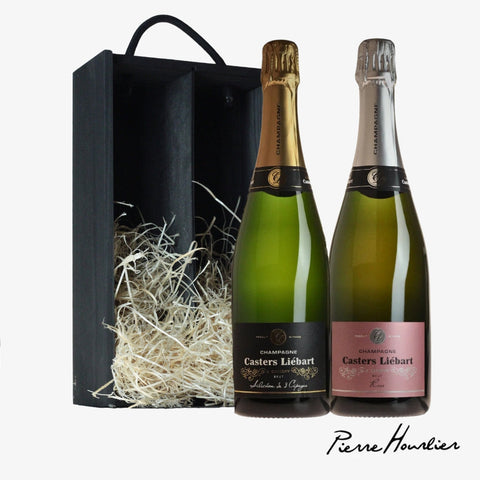 Two Bottle Champagne Gift Box Set