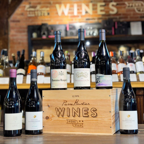 Six Bottle Rhone Wine Gift Box Set