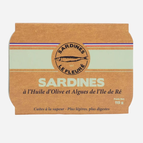 La Fleure Sardines with olive oil and seaweed from Île de Ré