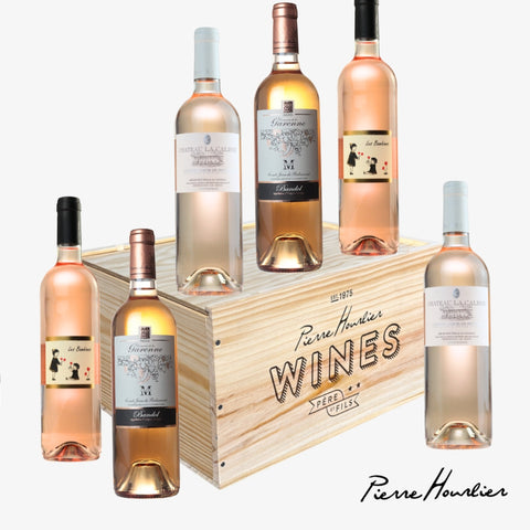Six Bottle Provence Rose Wine Gift Set