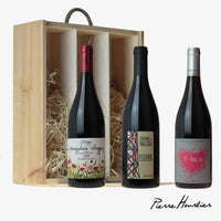 Three Bottle Beaujolais Wine Gift Box Set