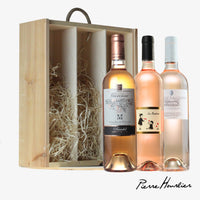 Three Bottle Provence Rose Wine Gift Box Set