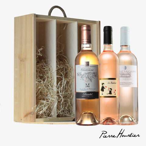 Three Bottle Provence Rose Wine Gift Set