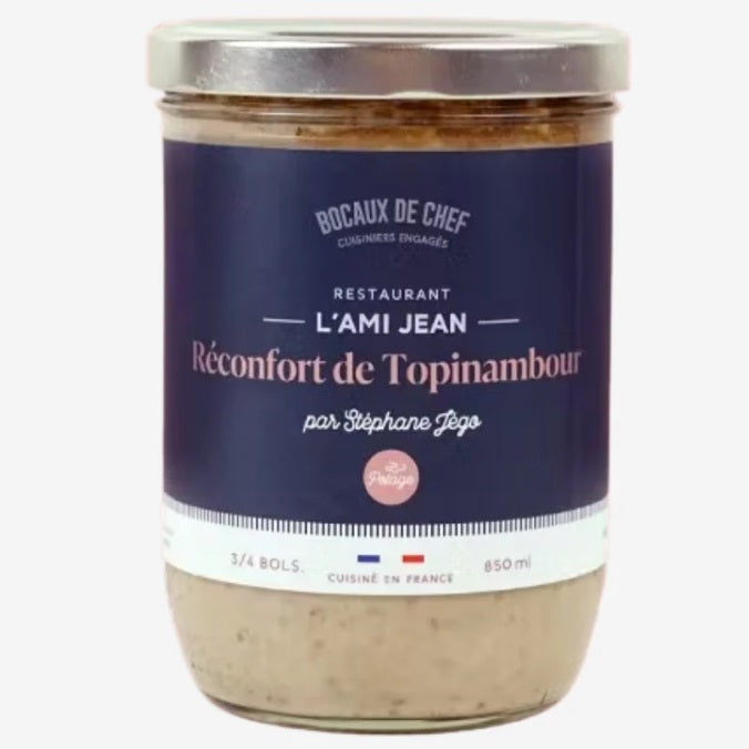 Bocaux de Chef: Stephane Jego's Jerusalem Artichoke Soup - Pierre Hourlier Wines
