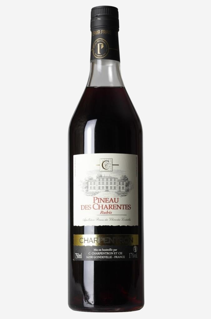Pineau des Charentes: Charpentron Rubis Red - Pierre Hourlier Wines