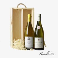 Two Bottle Pouilly Fume and Chablis White Wine Gift Set - Pierre Hourlier Wines