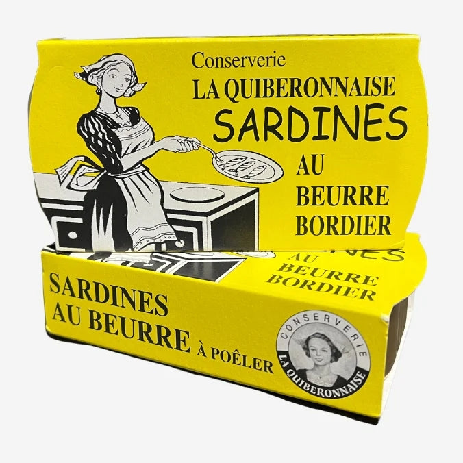 La Quiberonnaise: Sardines in Bordier Butter - Pierre Hourlier Wines