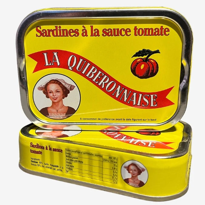 La Quiberonnaise: Sardines in Tomato Sauce - Pierre Hourlier Wines