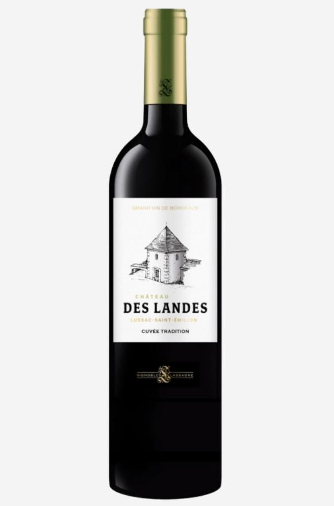 Lussac Saint Emilion: Chateau des Landes Cuvee Tradition 2020 - Pierre Hourlier Wines